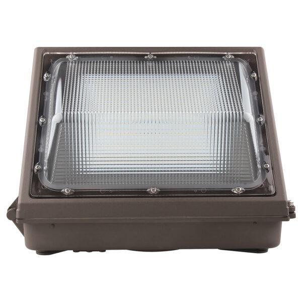 100W Outdoor LED Wall Pack Light - 11700 lumens - Semi Cutoff - Forward Throw