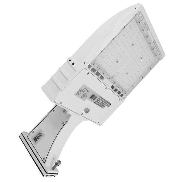 100W Outdoor LED Street Lights - White - Direct Mount - DLC Listed