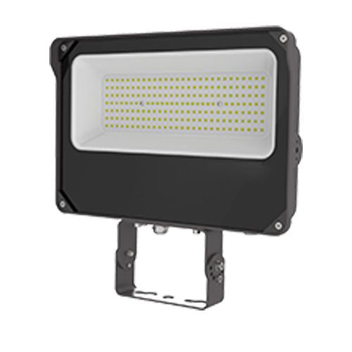 150W LED Flood Light - 5700K - 19500 Lumens - AC100-277V - Black - Yoke Mount