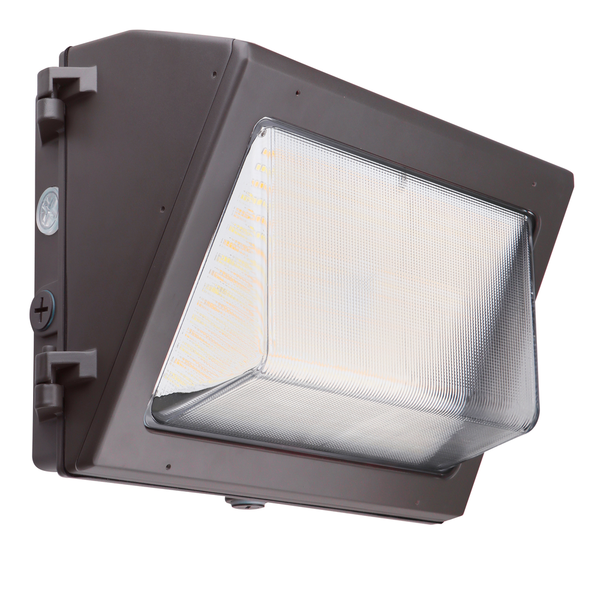 150W LED Wall Pack Light - 5700K - Semi Cut-Off - AC100-277V - Bronze