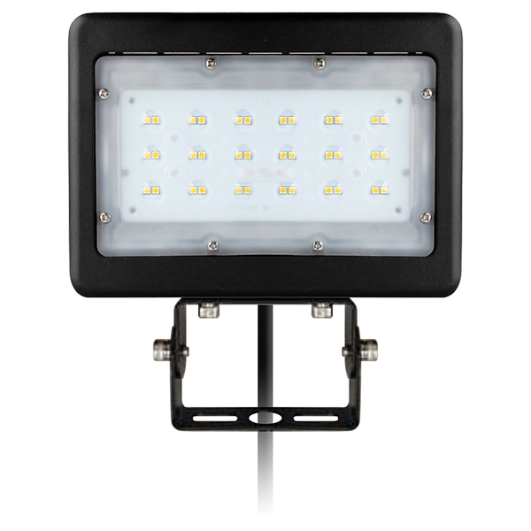 30W LED Flood Light - 4000 Lumens - Yoke Mount - Landscape Lighting