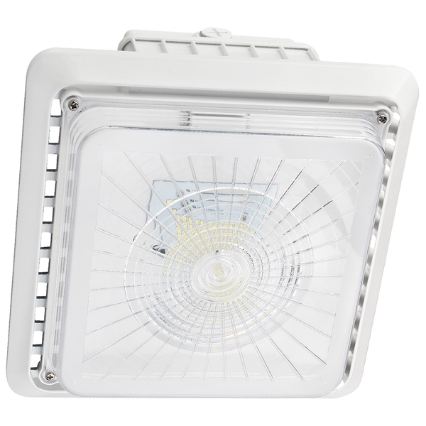 55W LED Canopy Lights - 6351 Lumens - Parking Garage Light - (UL + DLC) - 5000K