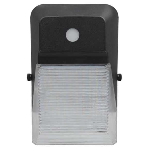 20W LED Mini Wall Pack Light - 2200 Lumens - 5700K - With Photocell - Bronze