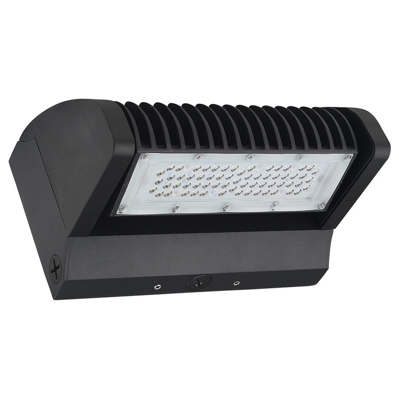 40W LED Wall Pack Light - 4892 Lumens - Rotatable - IP65 Rated - (UL+DLC)