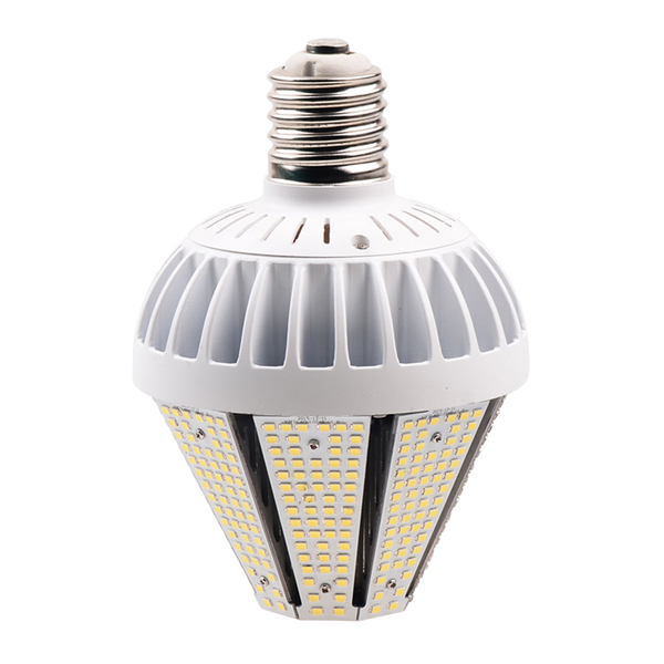 80W LED Corn Light Bulb - Post Top - Top Socket - Mogul Base (E39) - (UL+DLC)