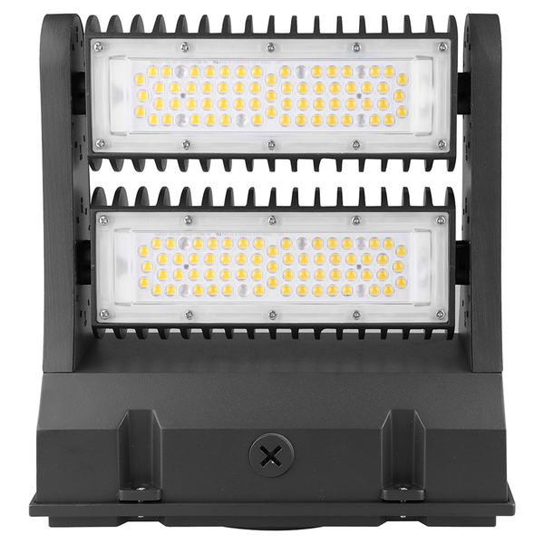 80W LED Wall Pack Light - 10875 Lumens - Rotatable - IP65 Rated - (UL+DLC)