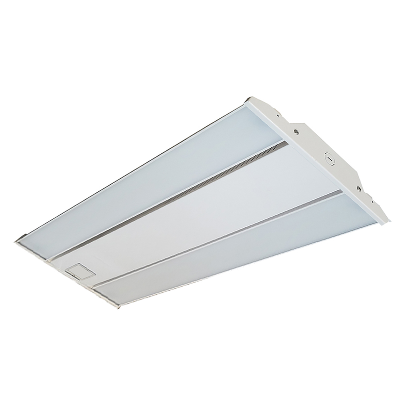 4ft 220W LED Linear High Bay Lights - Frosted Lens - Cable Mounting