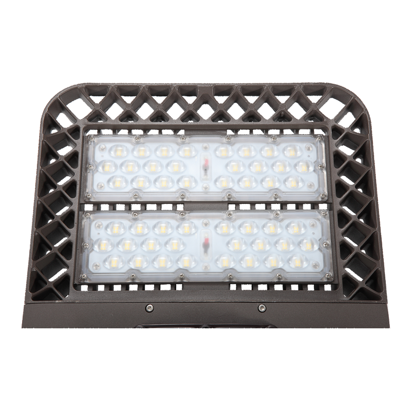 150W Outdoor LED Street Lights - 19500 Lumens - Slip Fitter Mount - Shoe Box Lights