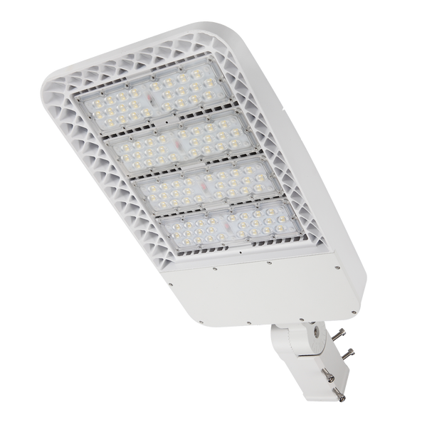 300W Outdoor LED Street Lights - 39,000 Lumens - Slip Fitter with Shorting Cap - White